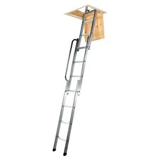 Werner Easiway 76003 3 Section Loft Ladder with Handrail