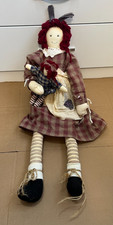 Red Hair Rag Cloth Doll