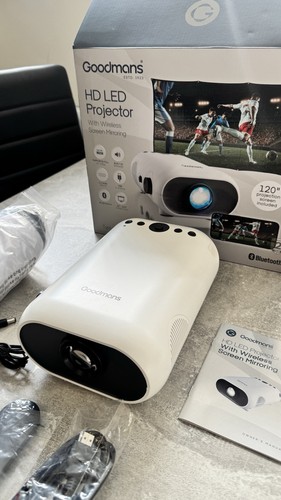 Goodmans led projector - goodmans,