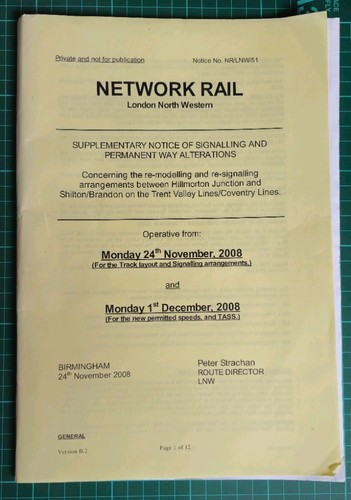 Network rail supplementary - rail,