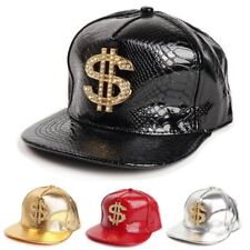 1pc Dollar Sign Baseball Cap Crocodiles Pattern Hip-Hop Hat Unisex Snapback Hat