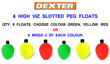6 DEXTER SLOTTED PEG FLOATS