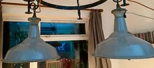  Vintage Industrial lamps with