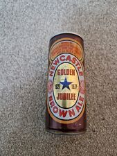 VINTAGE NEWCASTLE BROWN ALE GOLDEN JUBILEE 1927-1977 EMPTY BEER CAN PUB DECOR