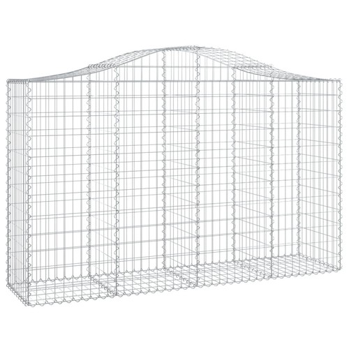 Arched gabion basket - arched, stone