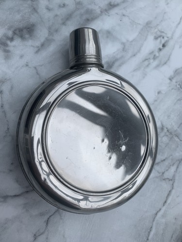 Vintage hip flask - vintage,