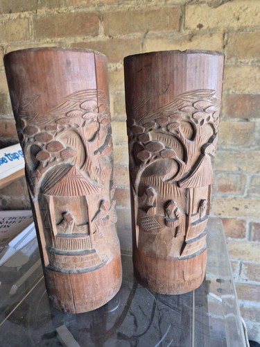 Vintage chinese bamboo - vintage,