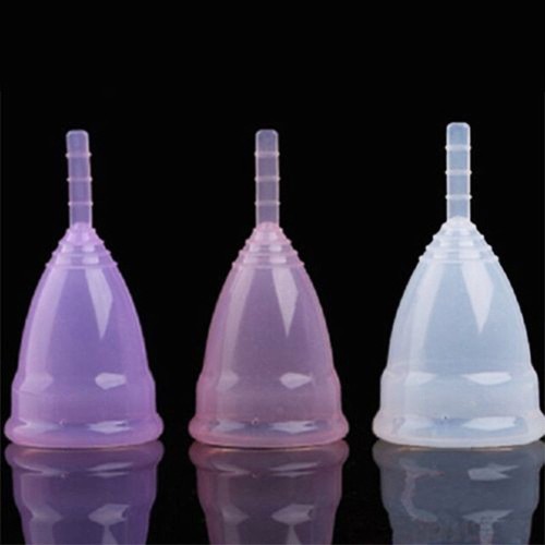 Reusable silicone menstrual - reusable,