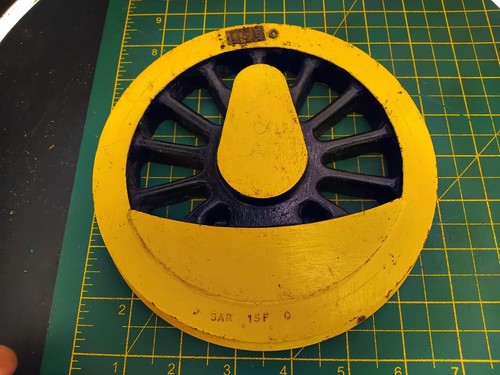 Sandcast wheel mould live - wheel,