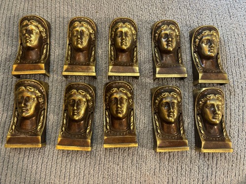 Antique solid brass - antique, caryatid