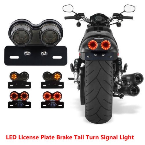 Motorcycle led twin dual - twin,