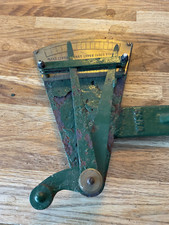 Vintage 1940’s Cast Iron GWR  Joint Track Tool Abtus Voidmeter - Railway Track