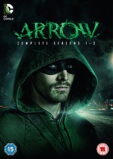 Arrow: Complete Seasons 1-3 DVD (2015) Stephen Amell cert 15 15 discs