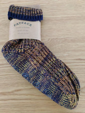 BNWT Mens Fat Face Cosy Fleece Lined Bed/Slipper Socks Size 6.5-9