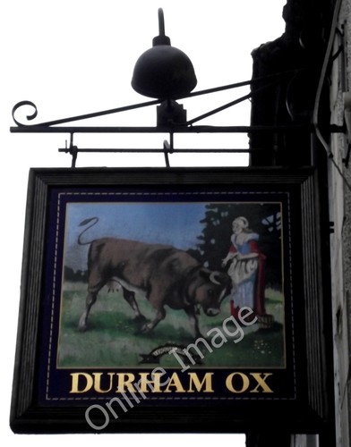 Photo 6x4 sign for the - sign, durham