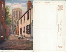 York A Quaint Corner Tucks Oilette 6404