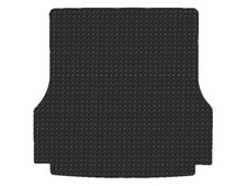 TAILORED FOR NISSAN PRIMERA ESTATE 1996-2001 BLACK RUBBER QUALITY BOOT MAT LINER