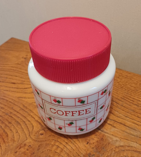 Vintage milk glass coffee - vintage,