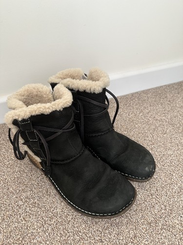 Ugg jolla black leather - jolla,