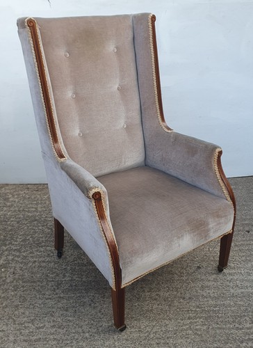 Tall elegant inlaid mahogany - elegant,