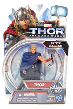 Thor The Dark World THOR w/ Battle Hammer 3.75" Figure Marvel Avengers 2013