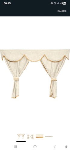 Plush beige curtains with - curtains,