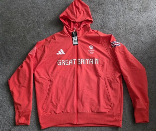 Adidas team olympic hoodie - gb,