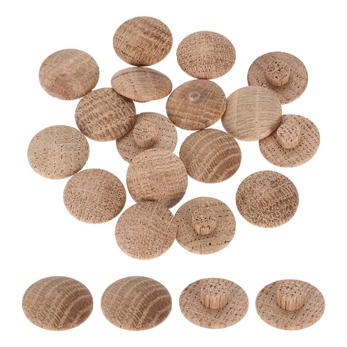40pcs wood button plugs - button,