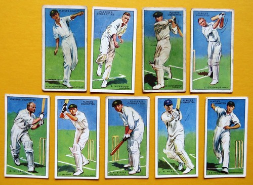 1930 john player cricket - player,