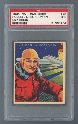 1934 national chicle sky birds - chicle,