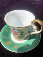 AK KAISER PORCELAIN 125 YEAR ANNIVESARY  CUP AND SAUCER