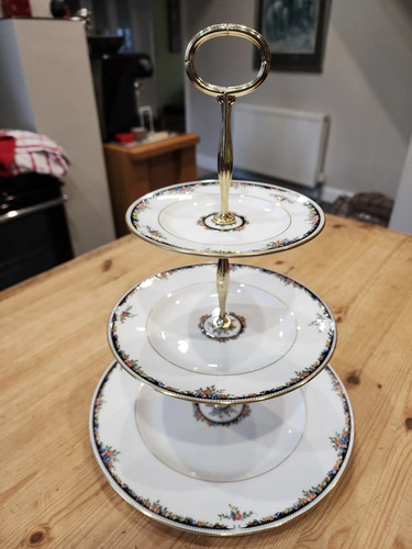 Wedgwood three tier - , cake