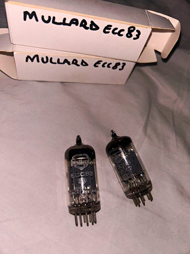 Mullard ecc83 vacuum tube - mullard,