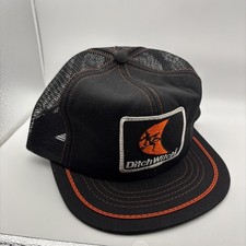Ditch Witch Black Trucker Hat