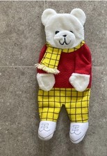 Vintage Boots Rupert Bear Hot Water Bottle Cover 20” Soft Plush Toy  1992