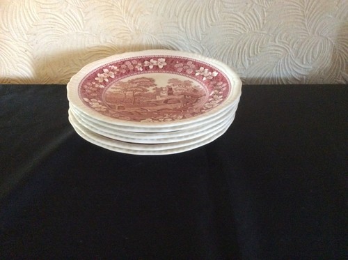 Spode pink tower dessert - pink,