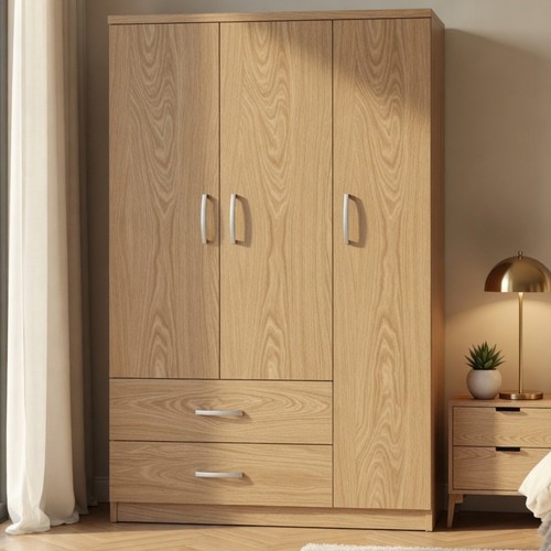 Assembled door wardrobe with - assembled,