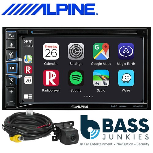 Alpine ine w611d sat - ine-w611d, 7"