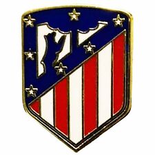 Atletico Madrid Football Crest Enamel Pin Badge,  Atletico Football Crest Badge