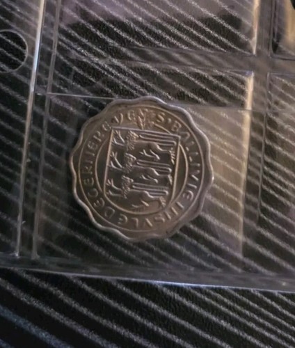 1959 guernsey badge - , three