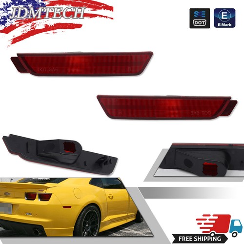 Pair red lens rear side - pair,