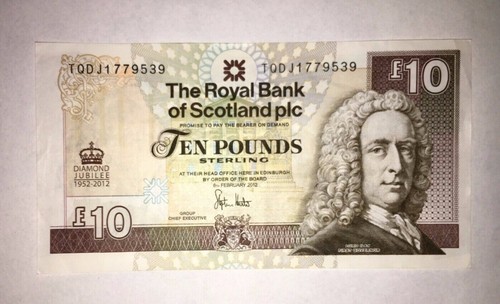 Rare 2012 scottish - 2012, bank