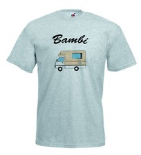 Autohomes Bambi Bedford Rascal Campervan Motorhome t-shirt