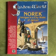 Shadow World Norek Intrigue In A City-State Of Jaiman Rolemaster ICE #6014