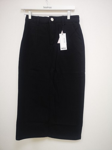 Boohoo petite denim midaxi - boohoo,