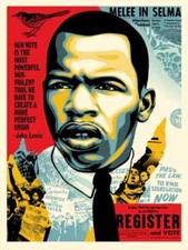 Shepard Fairey John Lewis Good
