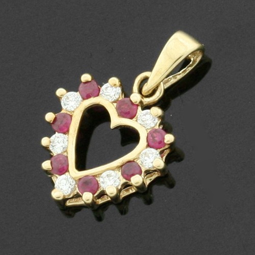 9ct yellow gold heart - 9ct,