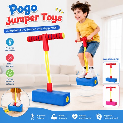Foam pogo stick jumper - pogo,