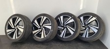 Vw T-Cross 2021 Set Of 4 18 Inch Alloy Wheels one tyre damaged 2GM601025H