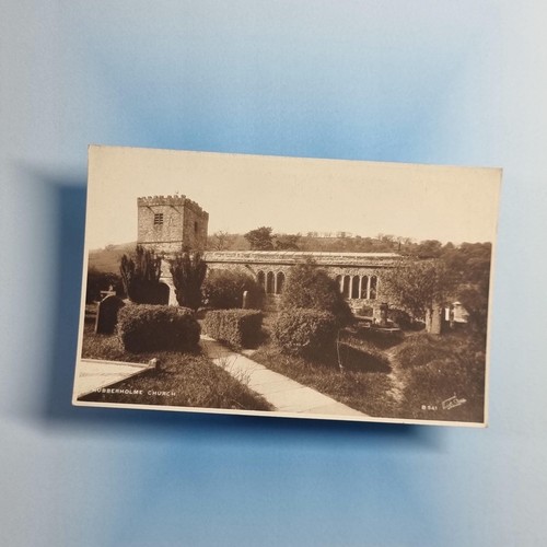 Hubberholme postcard c1955 - postcard,